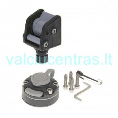 Borika FASten anchor rope fastening knot with mounting platform on a solid surface